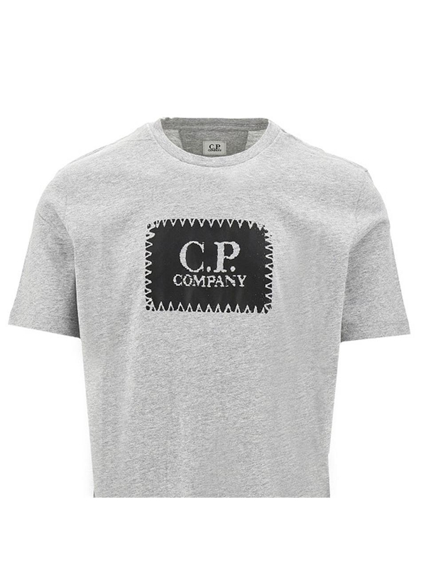 씨피 컴퍼니 SS24 CP COMPANY T-SHIRT 16CMTS042A005100WM93-M93 Grey