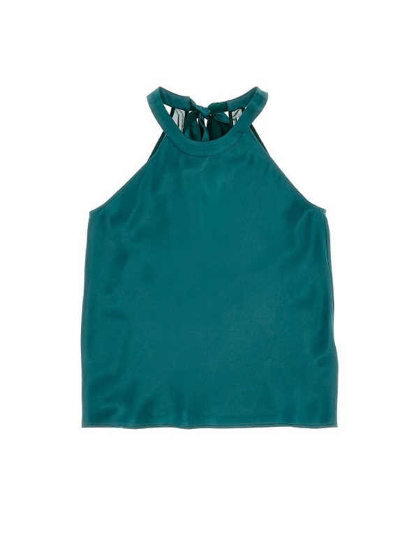 핀코 FW24 PINKO TOP 103874A206S1A-S1A Green