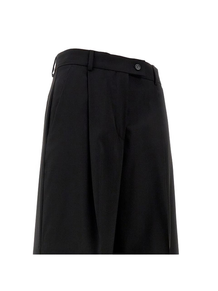 스포트막스 FW24 SPORTMAX TROUSERS VELA.004-004 Black