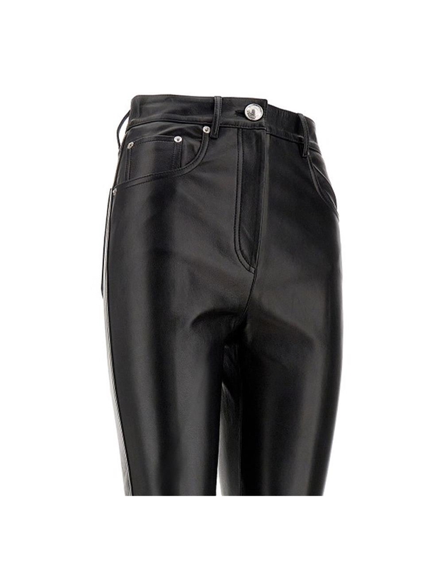 스포트막스 FW24 SPORTMAX TROUSERS CANOA.002-002 Black