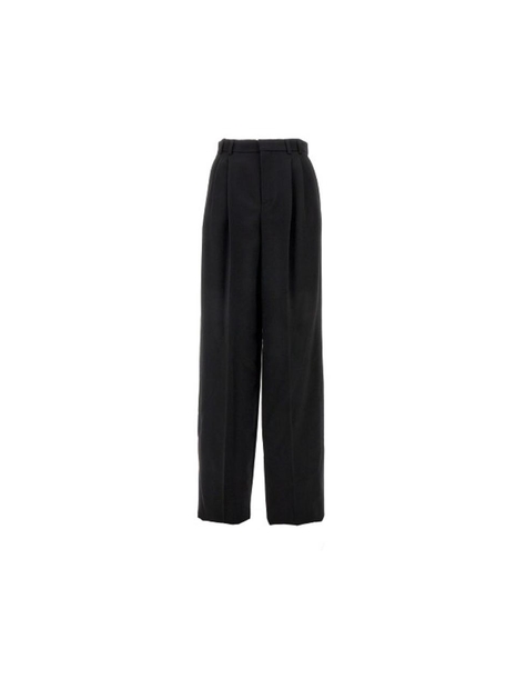 생로랑 FW24 SAINT LAURENT TROUSERS 796875Y7E631000-1000 Black