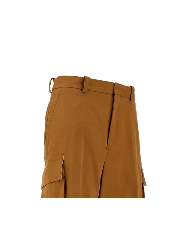 빅토리아베컴 FW24 VICTORIA BECKHAM TROUSERS 1324WTR005597B.TOBACCO-TOBACCO Beige