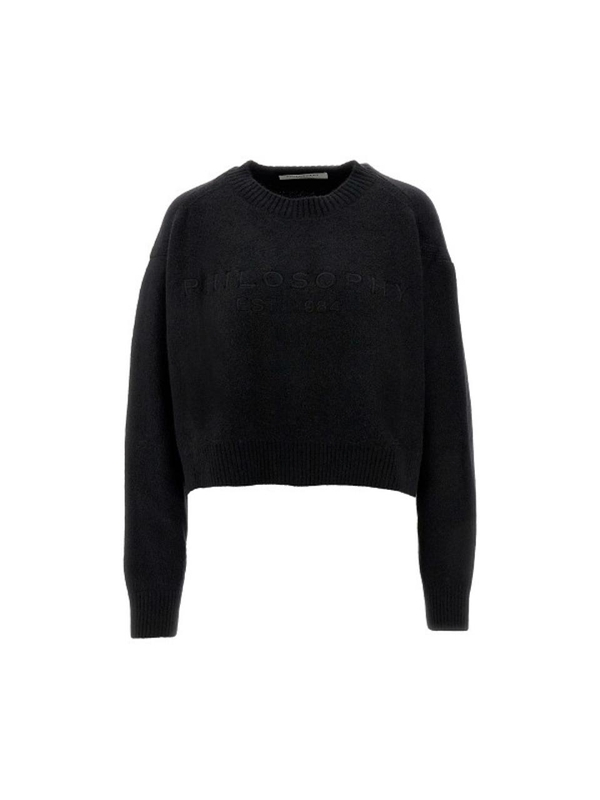 필로소피 FW24 PHILOSOPHY KNITWEAR A092857020555-0555 Black