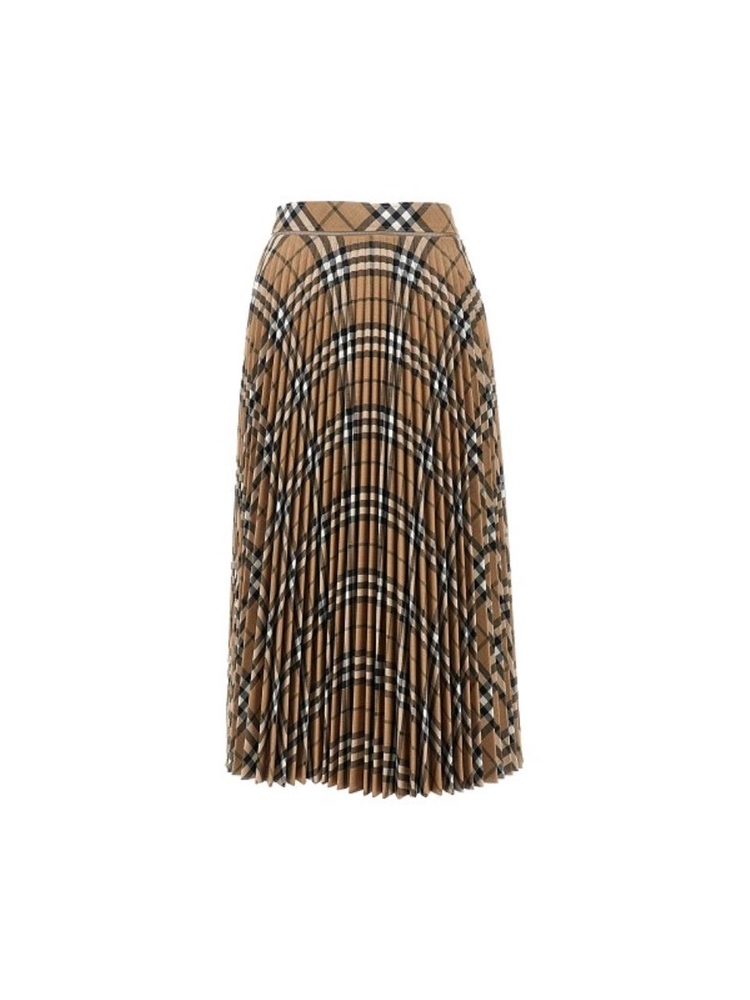 버버리 FW24 BURBERRY SKIRT 8093011.C1202-C1202 Brown