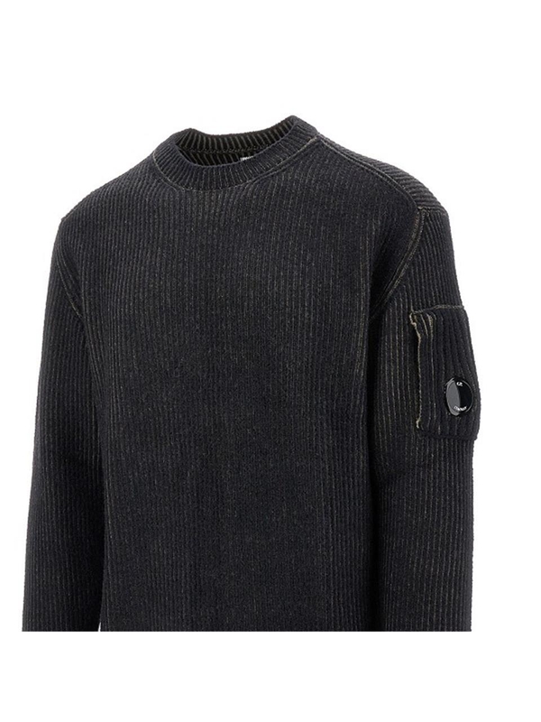 씨피 컴퍼니 FW24 CP COMPANY KNITWEAR 17CMKN212A006170A359-359 Black