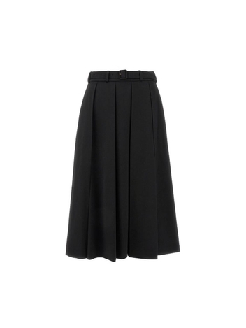 파투 FW24 PATOU SKIRT SK0700103999B-999B Black