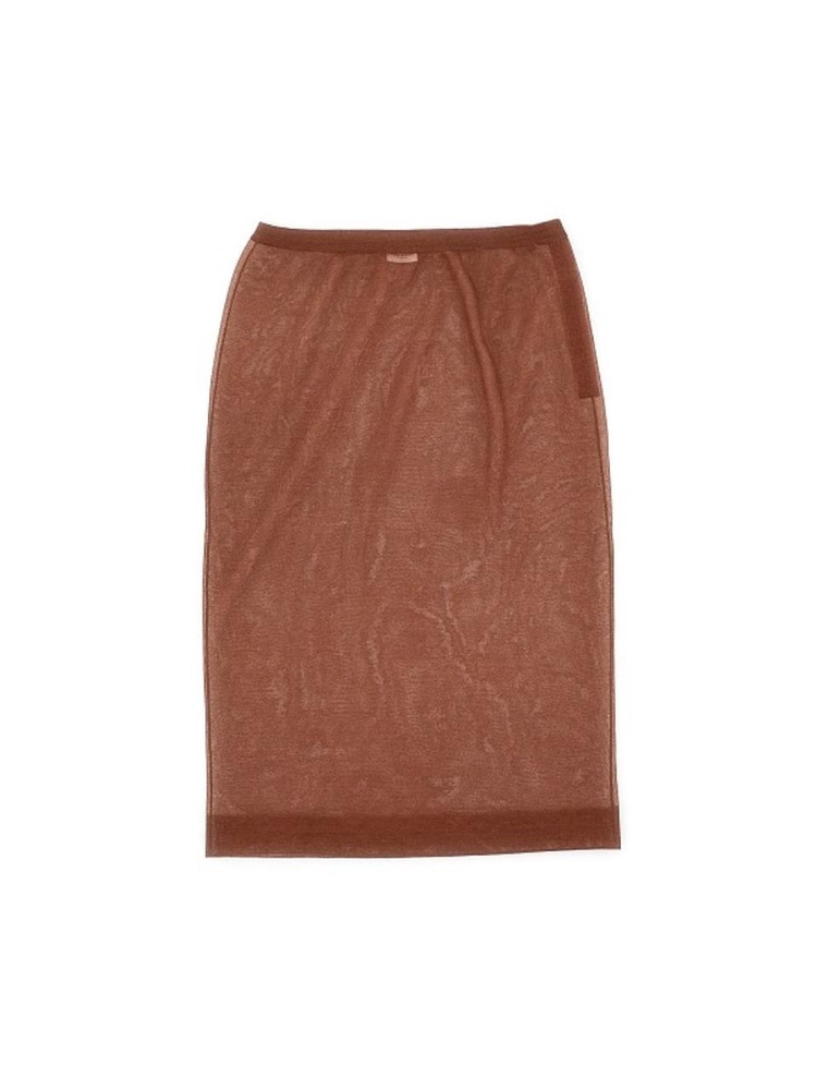 생로랑 FW24 SAINT LAURENT SKIRT 795309Y76RI2020-2020 Brown