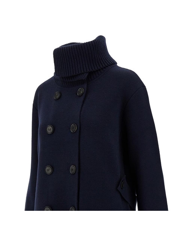 엠포리오 아르마니 FW24 EMPORIO ARMANI COAT 6D2LT72M03Z0917-0917 Blue