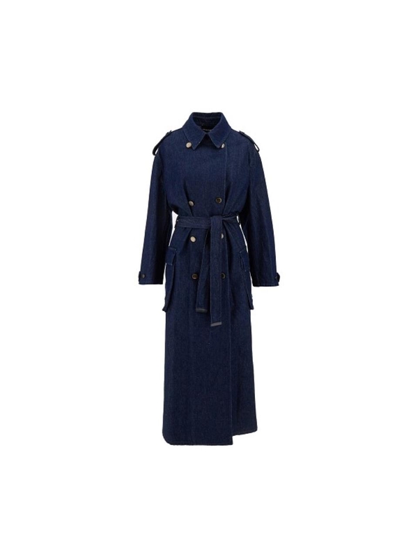 엠포리오 아르마니 FW24 EMPORIO ARMANI COAT 6D2L732DUHZ0941-0941 Blue