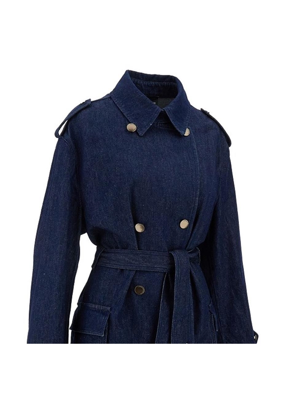 엠포리오 아르마니 FW24 EMPORIO ARMANI COAT 6D2L732DUHZ0941-0941 Blue