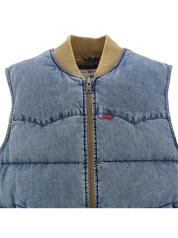 리바이스 FW24 LEVIS VEST A9128.0000-0000 Blue