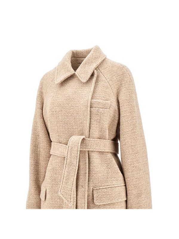 엠포리오 아르마니 FW24 EMPORIO ARMANI COAT EW000113AF10221S6208-S6208 Beige