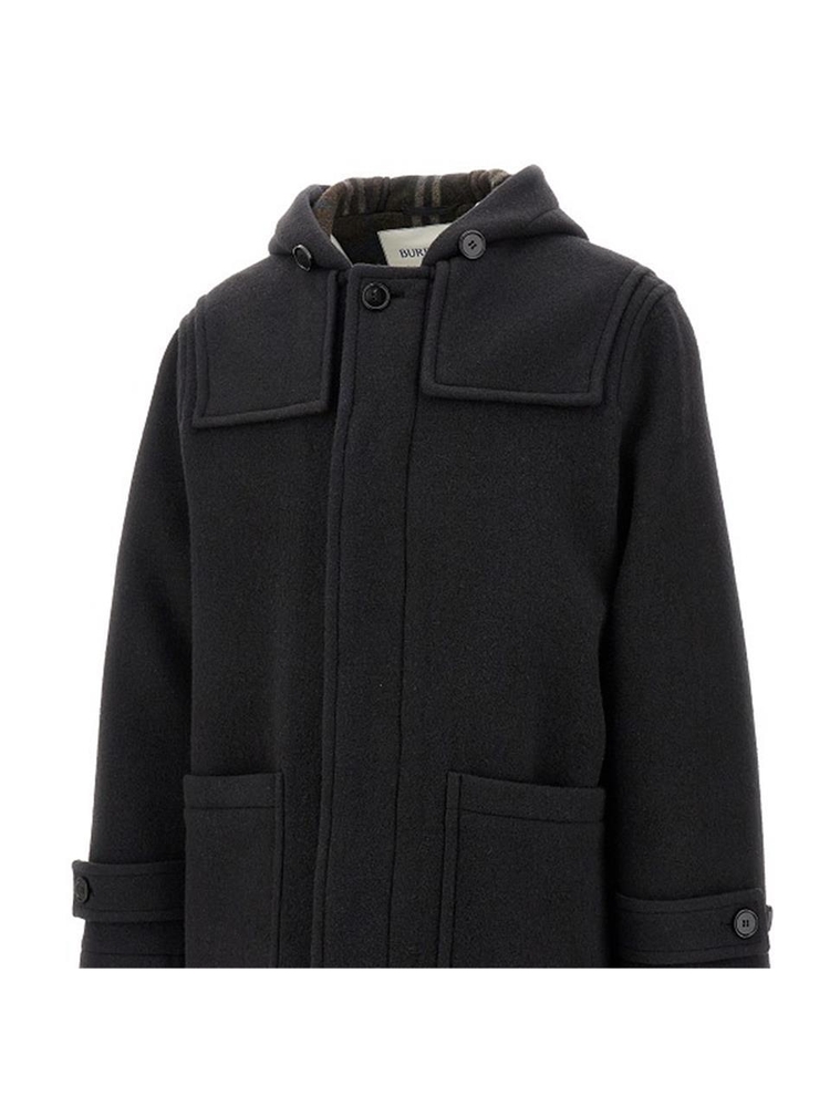 버버리 FW24 BURBERRY COAT 8094247.C1307-C1307 Black