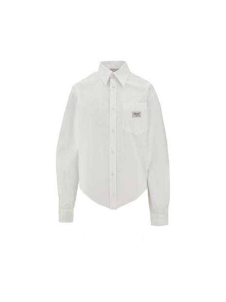 코페르니 FW24 COPERNI SHIRT COPCH45F2010.WHT-WHT White