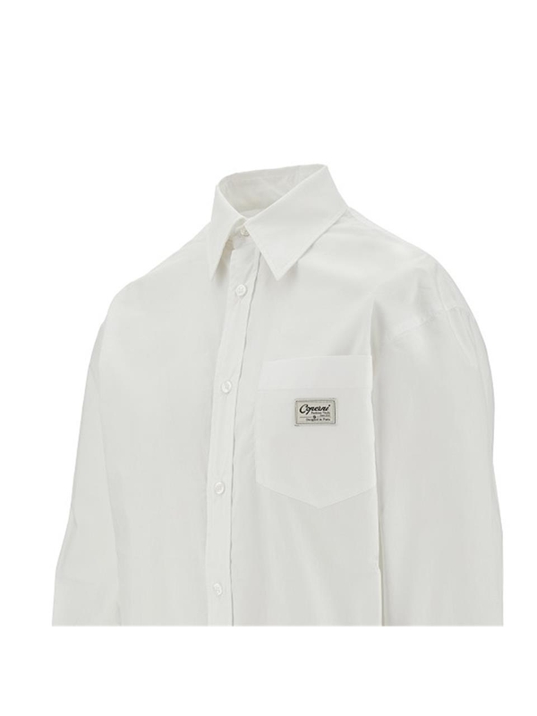 코페르니 FW24 COPERNI SHIRT COPCH45F2010.WHT-WHT White