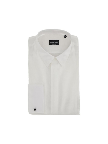 조르지오 아르마니 SS24 GIORGIO ARMANI SHIRT 9SGCCZ5RTZ265F0BN-F0BN White