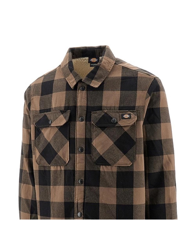 디키즈 FW24 DICKIES SHIRT DK0A4XGR.MR11-MR11 Brown