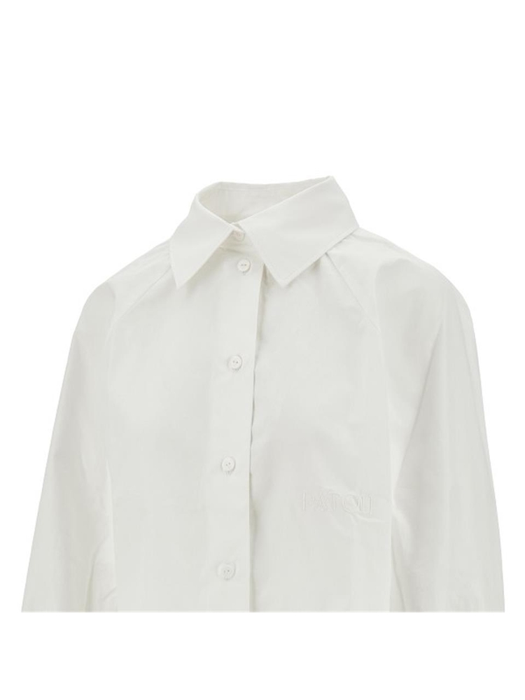 파투 FW24 PATOU SHIRT BL0330017001W-001W White