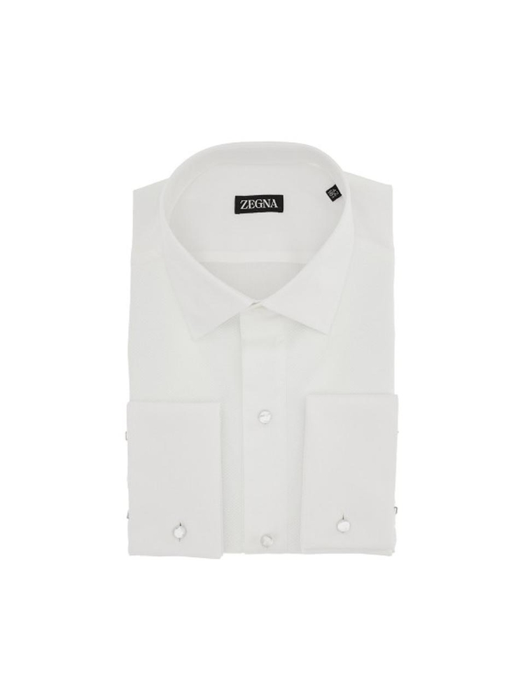 제냐 SS24 ZEGNA SHIRT CT19809MENRMG-G White