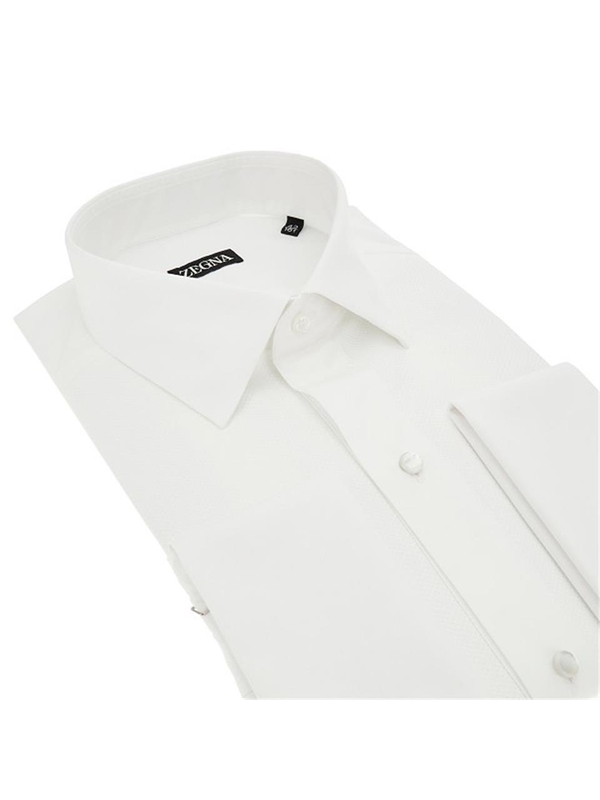 제냐 SS24 ZEGNA SHIRT CT19809MENRMG-G White