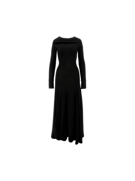 빅토리아베컴 FW24 VICTORIA BECKHAM DRESS 1324WDR005623A.BLACK-BLACK Black