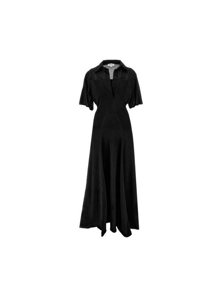 빅토리아베컴 FW24 VICTORIA BECKHAM DRESS 1324KDR005587A.BLACK-BLACK Black