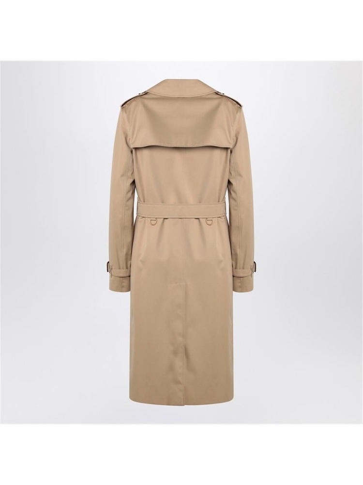 버버리 SS25 Burberry Honey Kensington Heritage long trench coat 8079414123456 Beige