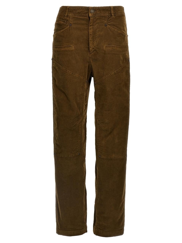 이자벨마랑 FW24 Emmy pants PA0432FBB4G03I67KI Brown