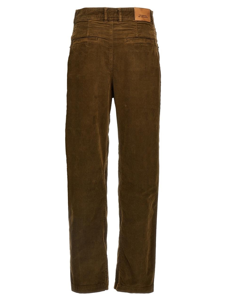 이자벨마랑 FW24 Emmy pants PA0432FBB4G03I67KI Brown