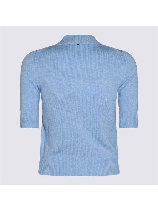 스포트막스 FW24 SportMax  Sweaters Light Blue 2422366032600002 Light Blue