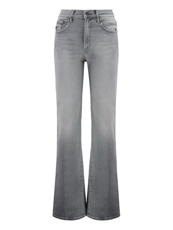 마더 FW23 The Maven Heel straight leg jeans 14081158_BYT grey