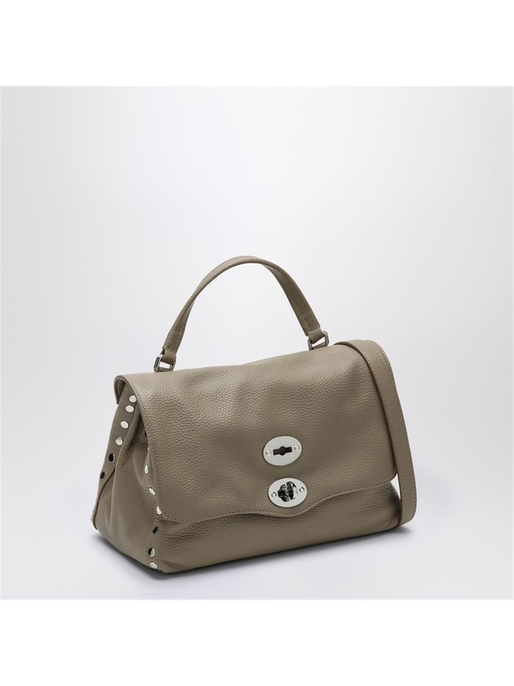 자넬라토 SS25 Zanellato Postina Daily small handbag in clay colour 068010S0040000 Grey