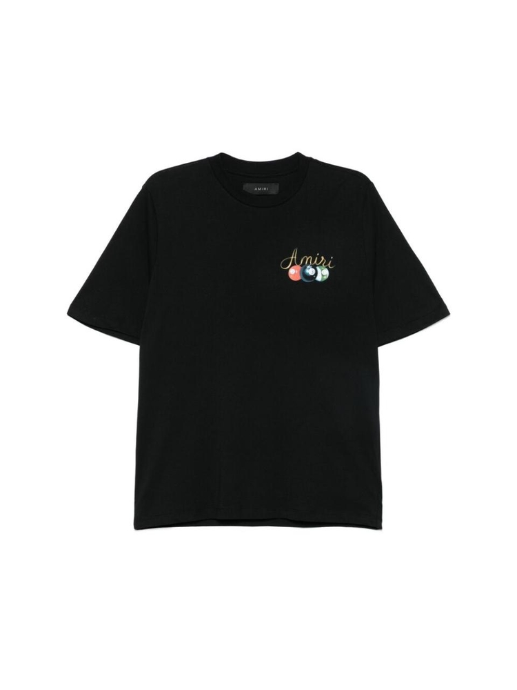 아미리 SS25 T-shirt Amiri AMJYTE1135  BLACK BLACK