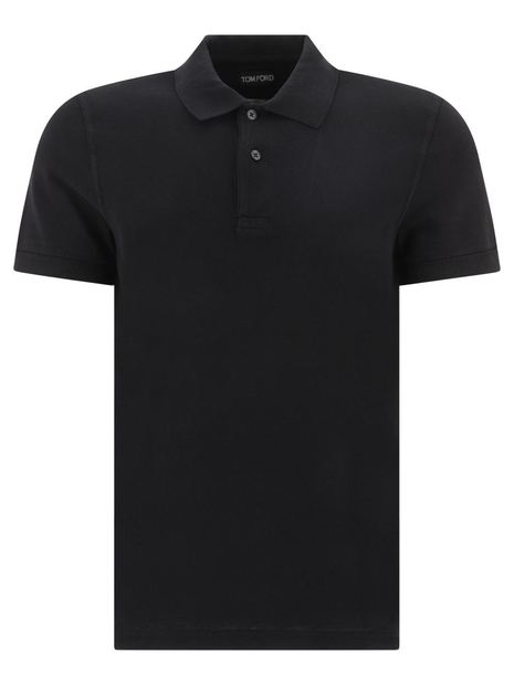 톰 포드 SS25 Polo shirts JPS002JMC007S23LB999 Black  