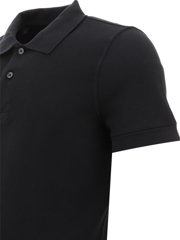 톰 포드 SS25 Polo shirts JPS002JMC007S23LB999 Black  