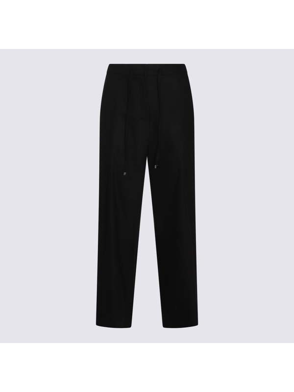 S 막스마라 FW24 S Max Mara Trousers Black 2429136023600017 Black