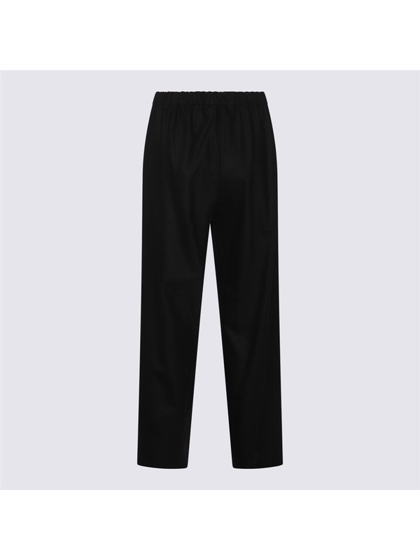 S 막스마라 FW24 S Max Mara Trousers Black 2429136023600017 Black