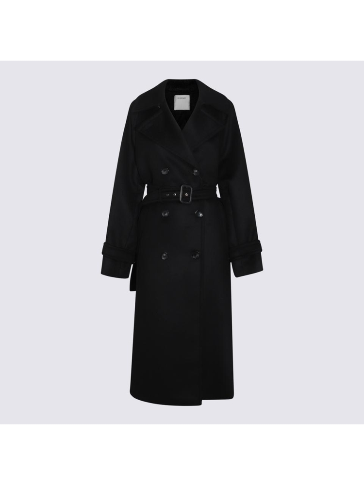 스포트막스 FW24 SportMax  Coats Black 2422016062600013 Black