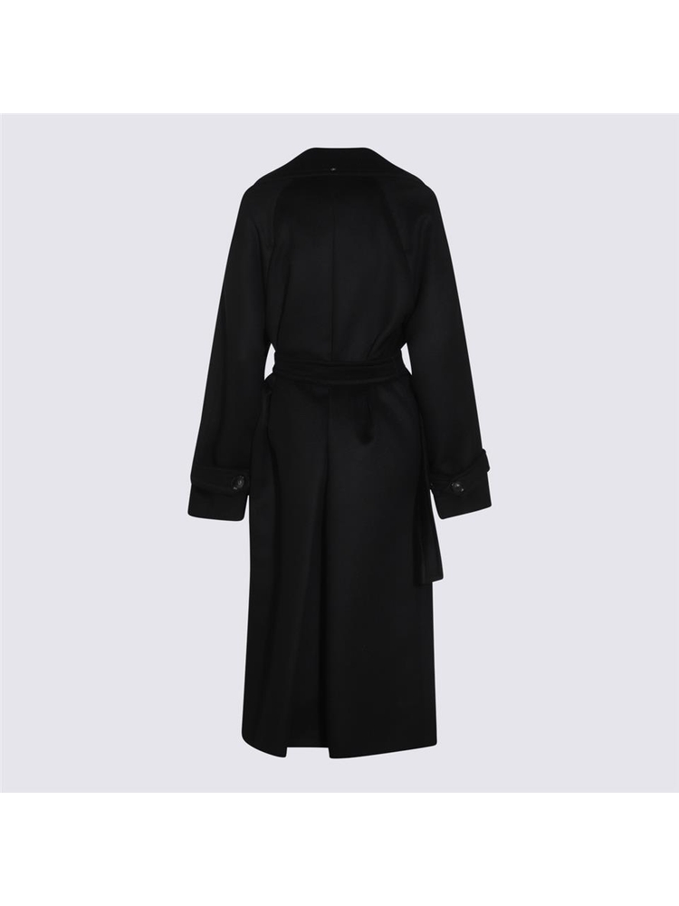 스포트막스 FW24 SportMax  Coats Black 2422016062600013 Black