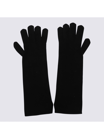 막스마라 FW24 Max Mara Gloves Black 242456602360002337012 Black