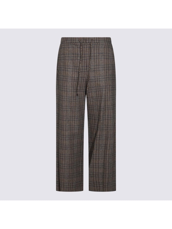 S 막스마라 FW24 S Max Mara Trousers 2429136063600001 ECRU/MORO/AZZURRO