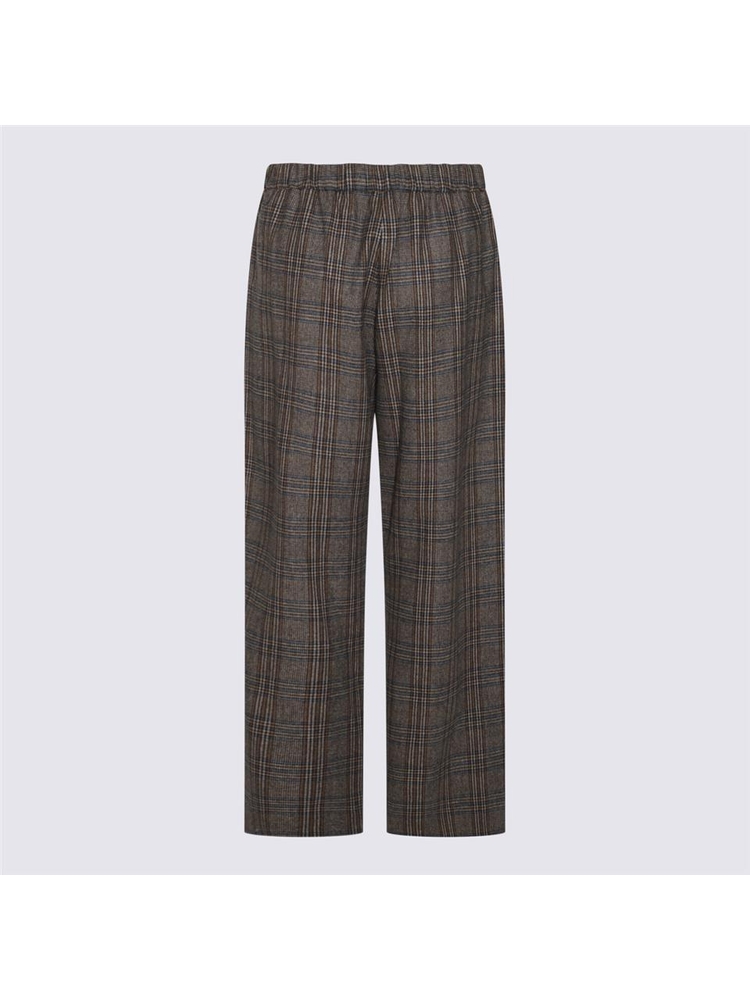 S 막스마라 FW24 S Max Mara Trousers 2429136063600001 ECRU/MORO/AZZURRO