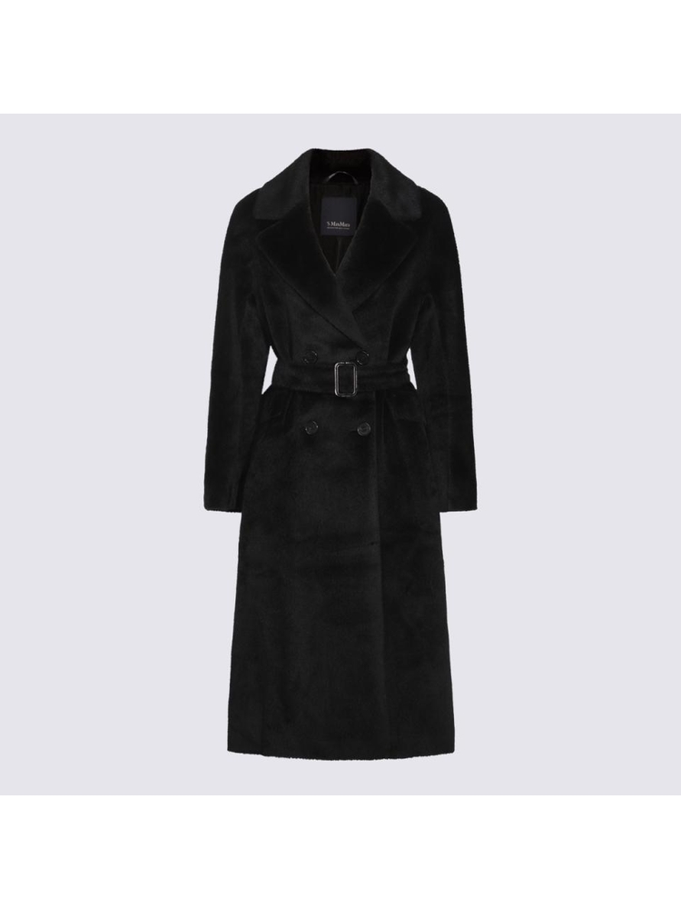 S 막스마라 FW24 S Max Mara Coats Black 2429016173600004 Black