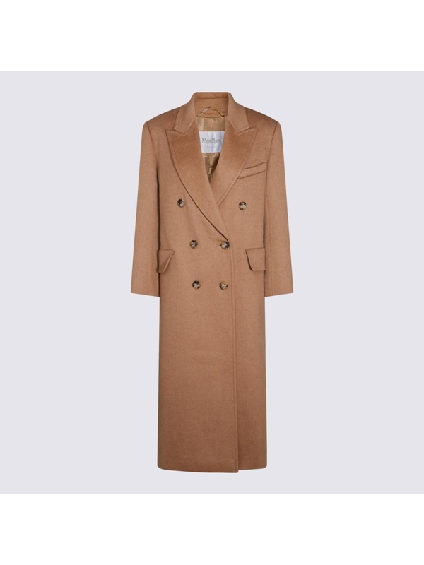 막스마라 FW24 Max Mara Coats Camel 242101612360010748001 Camel