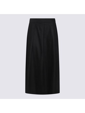 S 막스마라 FW24 S Max Mara Skirts Black 2429106113600017 Black