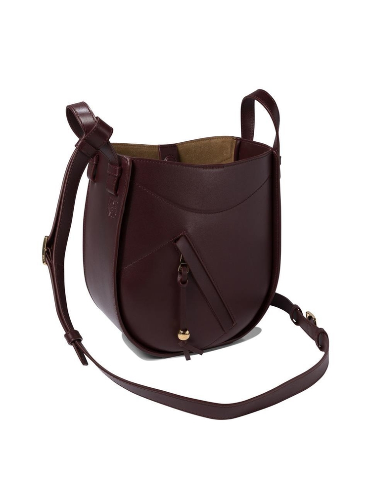 로에베 SS25 Handbags A538HHSX01DARK BURGUNDY Bordeaux