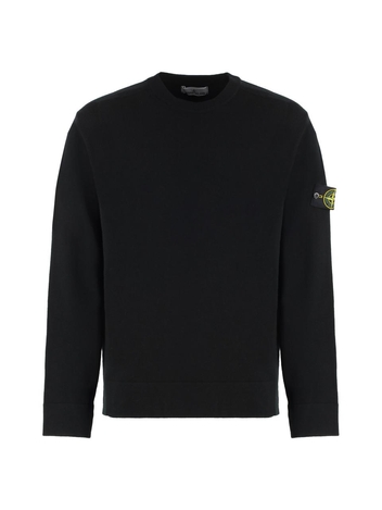 스톤아일랜드 FW24 Crew-neck wool sweater 8115526A1_V0029 black