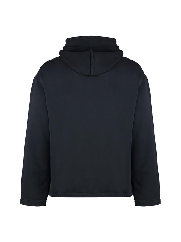 씨피 컴퍼니 FW24 Half zip sweatshirt 17CMSS022A006372G_995 black