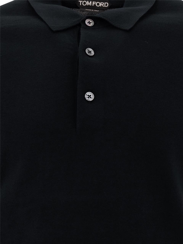 톰 포드 SS25 Polo shirts KPS004YMC024S25LB999 Black  