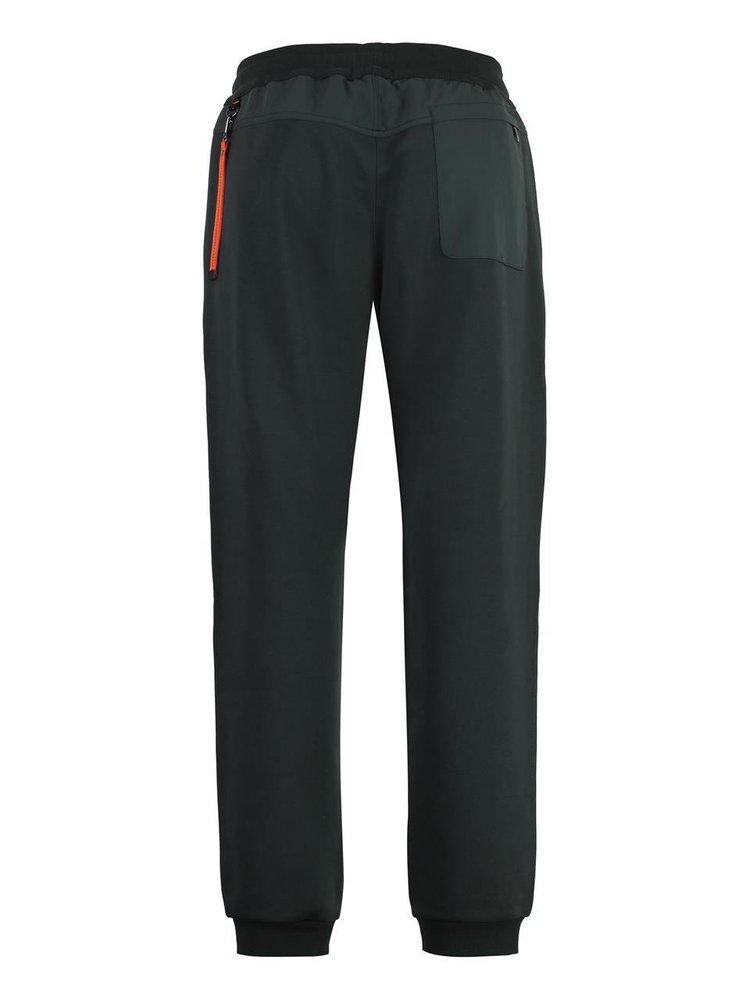 파라점퍼스 FW24 Techno nylon track pants PMPARE12P43_0242 green